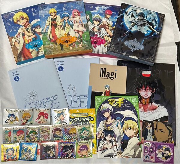 マギ DVD 特典 びっくりマギシール キーホルダー フィギュア ポストカード