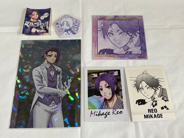 ブルーロック ブルーロック展 御影玲王 横浜 特典 ポストカード ぱしゃこれ ツリービレッジ 浴衣 特典 ステッカー