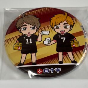 ハイキュー 宮侑 宮治 宮兄弟 白十字 当選品 缶バッジ