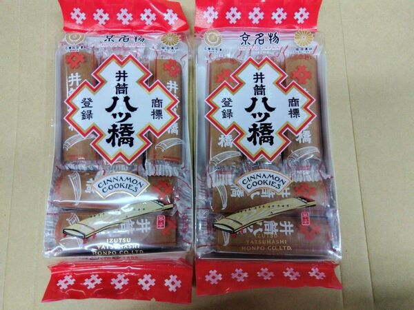 井筒 八ツ橋 焼せんべい 短冊■3枚が10袋=30枚 これが2袋 計60枚 生八ツ橋
