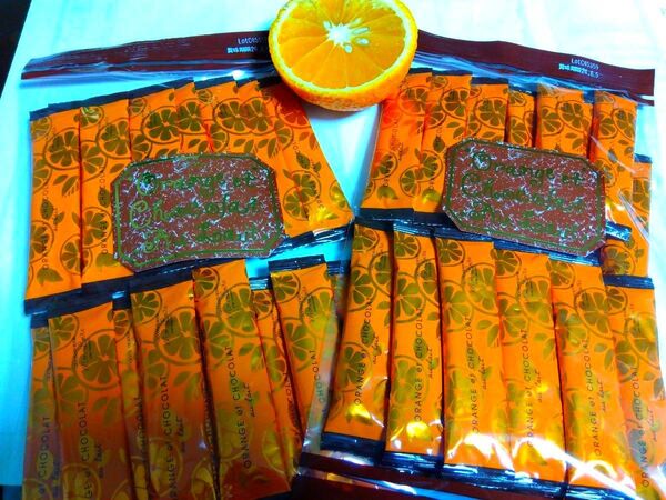 モンロワール オレンジ ピール内容150g 22個〜25個入 2袋 ヤマトネコポス発送
