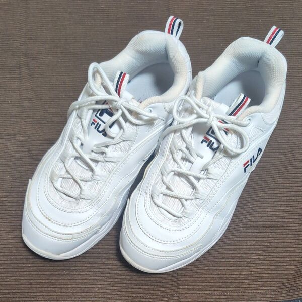 FILA スニーカー 白 26cm