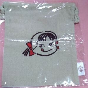 ペコちゃん 万博 巾着 巾着袋 コットン巾着