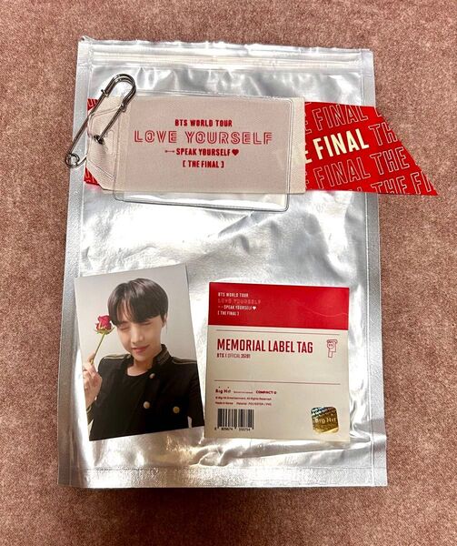 BTS WORLD TOUR LYS SYS THE FINAL メモリアルラベルタグ付属 ミニフォト J-HOPE ホソク
