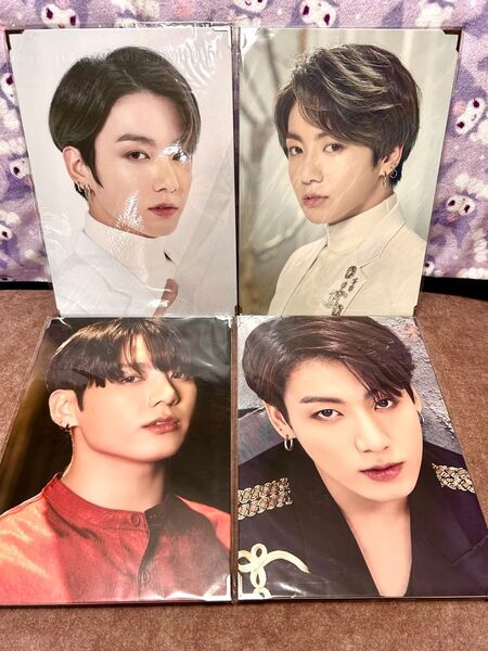 【新品未開封】BTS ジョングク プレミアムフォト MAP OF THE SOUL ON:E 他4枚セット