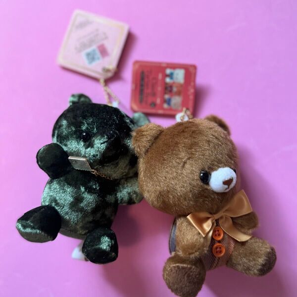 すくっとたっちくまキーホルダーぬいぐるみセット早い者勝ち値下げしました ぬいぐるみ