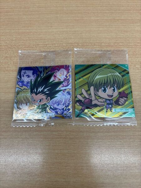HUNTER × HUNTER にふぉるめーしょん ウエハース シークレット ヒソカ クラピカ クロロ ゴン キルア