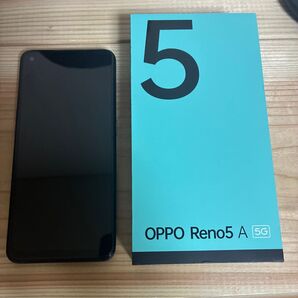 OPPO Reno5 A ブラック SIMフリー 美品