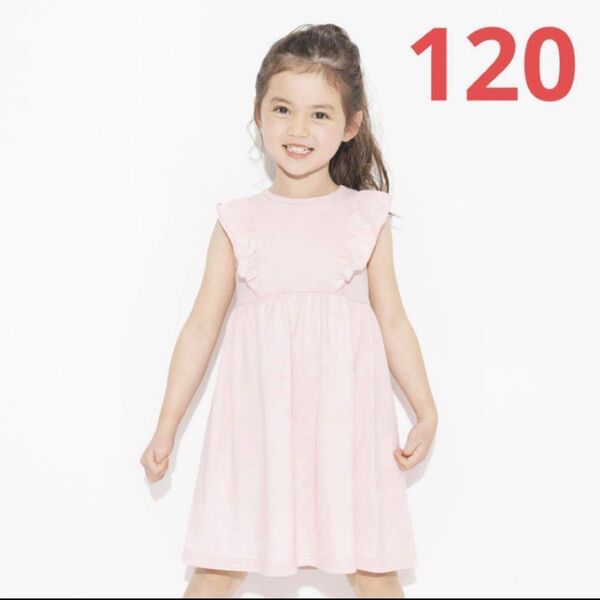 NO.2700 ブランシェス 半袖 Tシャツ ワンピース 女の子 120