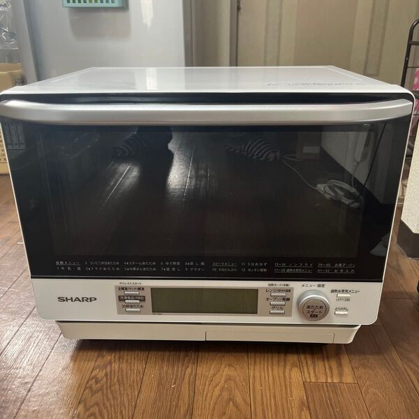 SHARP オーブンレンジ RE-V100A-W 2018年製