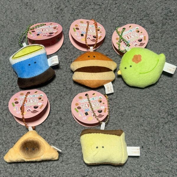 つぶらな瞳の甘味処ぷちマスコットBC 5種セット