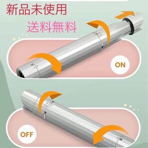 ヘアアイロン コテ ミニコテ コンパクト 携帯用アイロン シルバー