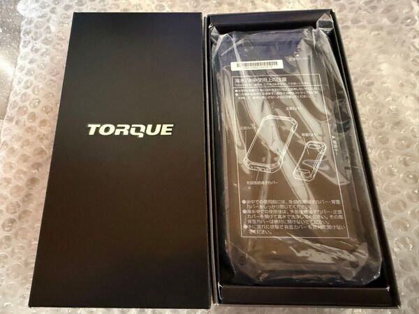 TORQUE 5G KYG01 au simロック解除 SIMフリー 黒 ブラック