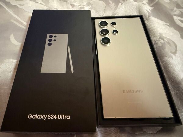 GALAXY S24 ultra 本体 256GB チタニウムグレー 国内版 SM-S928Q