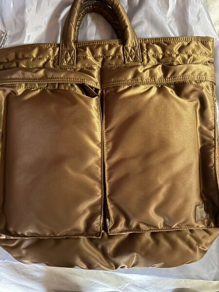 PORTER TANKER COYOTE HELMET BAG 90周年 美品