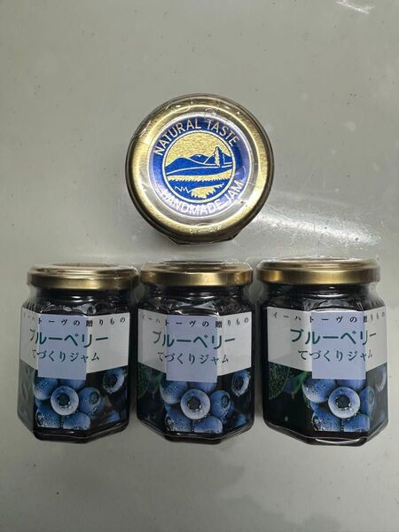 ジャム 菓子 岩手缶詰の「手づくりジャム(ブルーベリー)」 4個セット 160グラム× 4