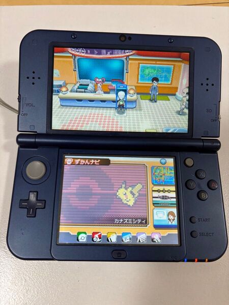 ニンテンドーnew3DS LL 本体 ネイビーブルー