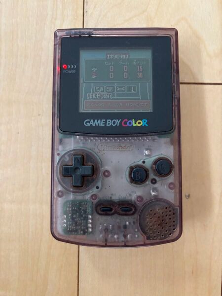 任天堂 ゲームボーイカラー クリアパープル