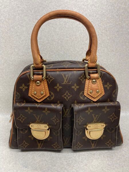 D0204)ルイヴィトン モノグラム マンハッタンPM ハンドバッグ LOUIS VUITTON ヴィトン M40026