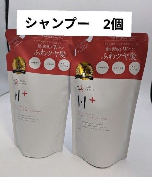 DRH+ エイジング スカルプケア 詰め替え シャンプー 350ml シトラスフローラルの香り 2個
