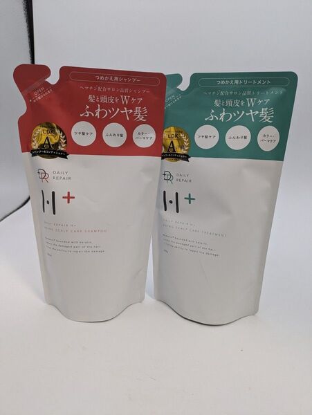 DRH+ エイジング スカルプケア 詰め替え シトラスフローラルの香りシャンプー &トリートメント 各350ml
