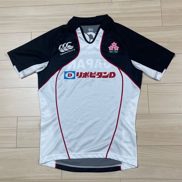 カンタベリー ラグビー日本代表 プラクティスシャツ (XL) CANTERBURY JAPAN ラグビー ラグビージャージ