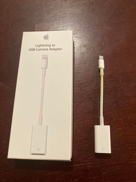【変色有り】Apple Lightning - USBカメラアダプタ