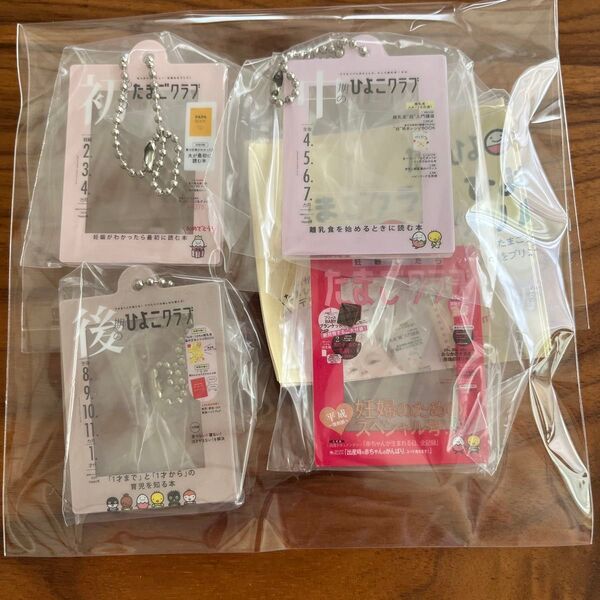 たまひよ アクリルキーホルダー 4種セット ガチャ カプセルトイ