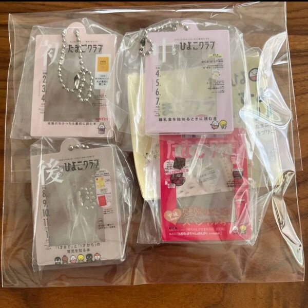 たまひよ アクリルキーホルダー 4種セット ガチャ カプセルトイ