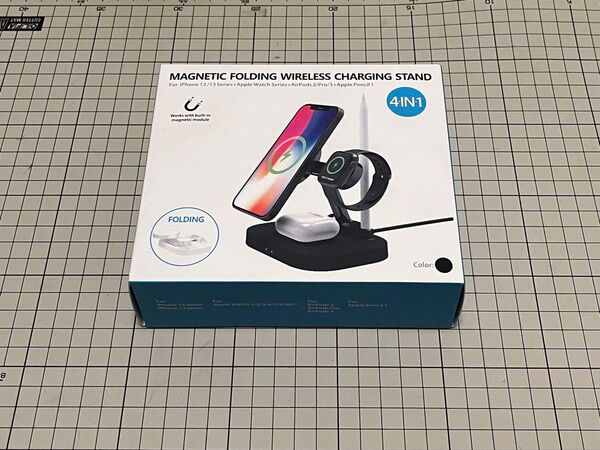 4in1 ワイヤレス充電スタンド iPhone Watch AirPods