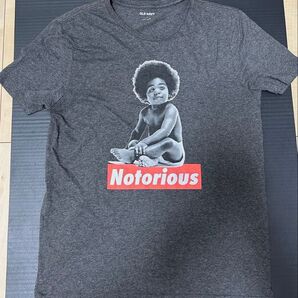 OLD NAVY Notorious B.I.G. Tシャツ グレー M