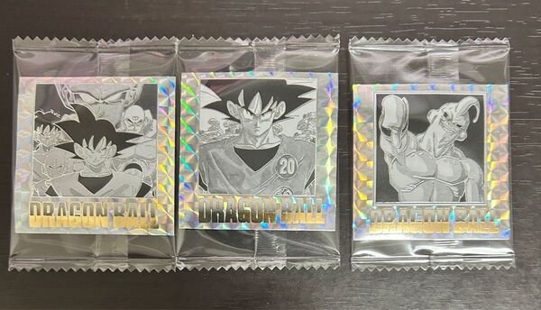 ドラゴンボール ウエハース 40周年 3枚セット販売 十五巻 二十巻 四十一巻 悟空 ブウ ヤムチャ クリリン 天津飯 ピッコロ