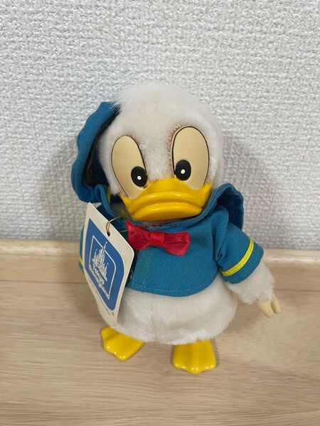 東京ディズニーランド 初期 ドナルドダック 日本製 メイドインジャパン ぬいぐるみ ディズニー 昭和レトロ ヴィンテージ