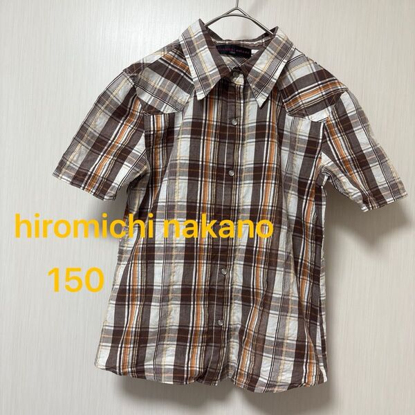 150 hiromichi nakano/ナカノヒロミチ 半袖シャツ