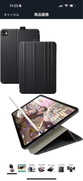 エレコム ipad pro 11インチ (M4) 2024年モデル ケース. TB-A24PMWVDBK