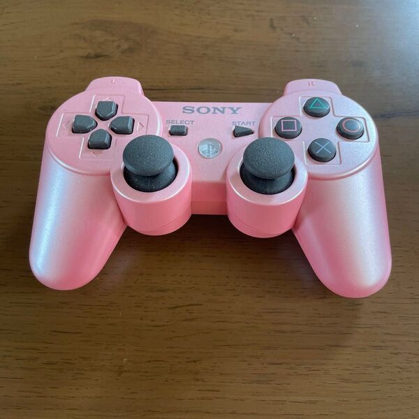 ジャンク SONY PS3用コントローラー ピンク