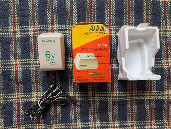 SONY AUDIO ACパワーアダプター AC-D4L 乾電池4本タイプ