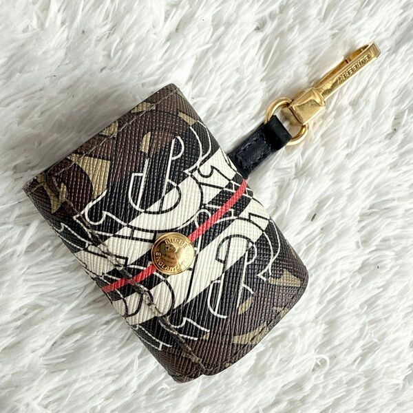 【極美品】BURBERRY AirPods Pro ケース TB モノグラム