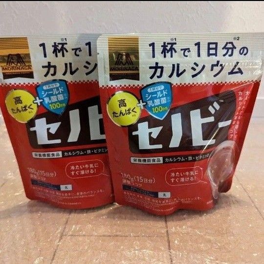 森永製菓 セノビー 180g 2個セットココア 飲料 粉末 栄養機能食品 賞味期限2025年6月