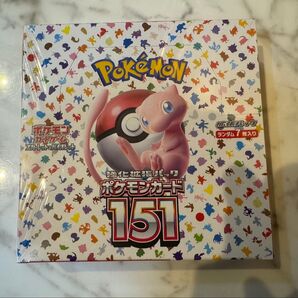 ポケモンカードゲーム 151シュリンク付き 箱凹み有