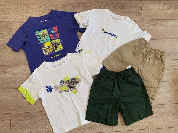 ユニクロ UNIQLO UT Tシャツ スプラトゥーン ジーユー GU ショートパンツ ハーフパンツ