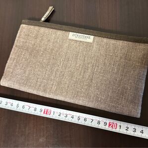 【ロクシタン L'OCCITANE xANAビジネスクラス アメニティ フラグメントケース ブラウン】 小物入れ ポーチ