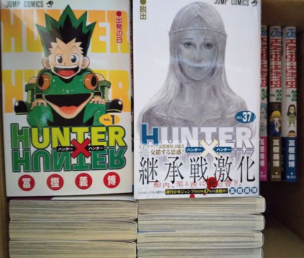 美品 HUNTER×HUNTER ハンターハンター 1-37巻セット 冨樫義博