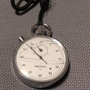 希少。陸上SEIKO ストップウォッチ 手巻き手動ヒビあり