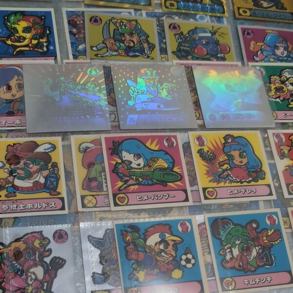 チロル 魔霊大戦 59種セット ドラゴンファイヤー マイナーシール ビックリマン 当時物