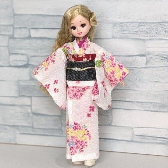 リカちゃん ハンドメイド 浴衣 着物 洋服 服 手作り 着せ替え 和服