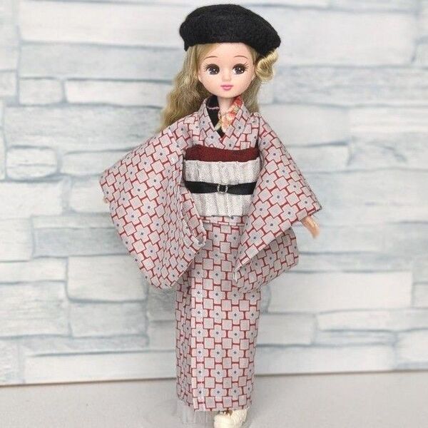リカちゃん ハンドメイド 浴衣 着物 洋服 服 手作り 着せ替え 和服