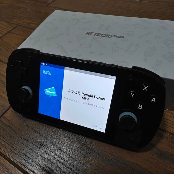 Retroid pocket mini 黒 プロテクターシェル、キャリングケース付き