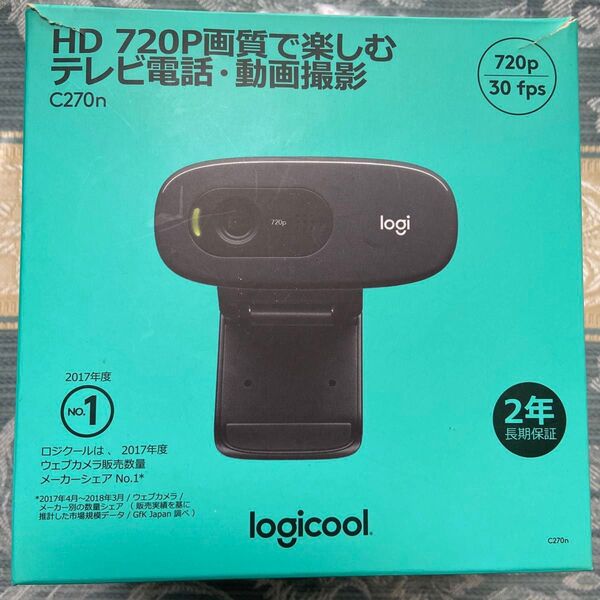 ウェブwebカメラ ロジクール C270n 720P画質で楽しむテレビ電話・動画撮影