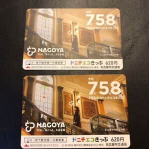 ドニチエコきっぷ 758記念 使用済み2枚